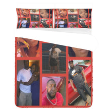 Load image into Gallery viewer, (FULL SIZE)BLANKET AND PILLOW CASE 3-Piece Bedding Set