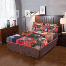 Load image into Gallery viewer, (FULL SIZE)BLANKET AND PILLOW CASE 3-Piece Bedding Set