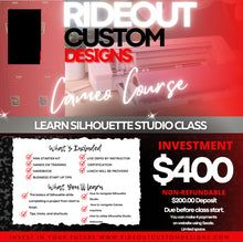 Load image into Gallery viewer, Silhouette Beginners Class