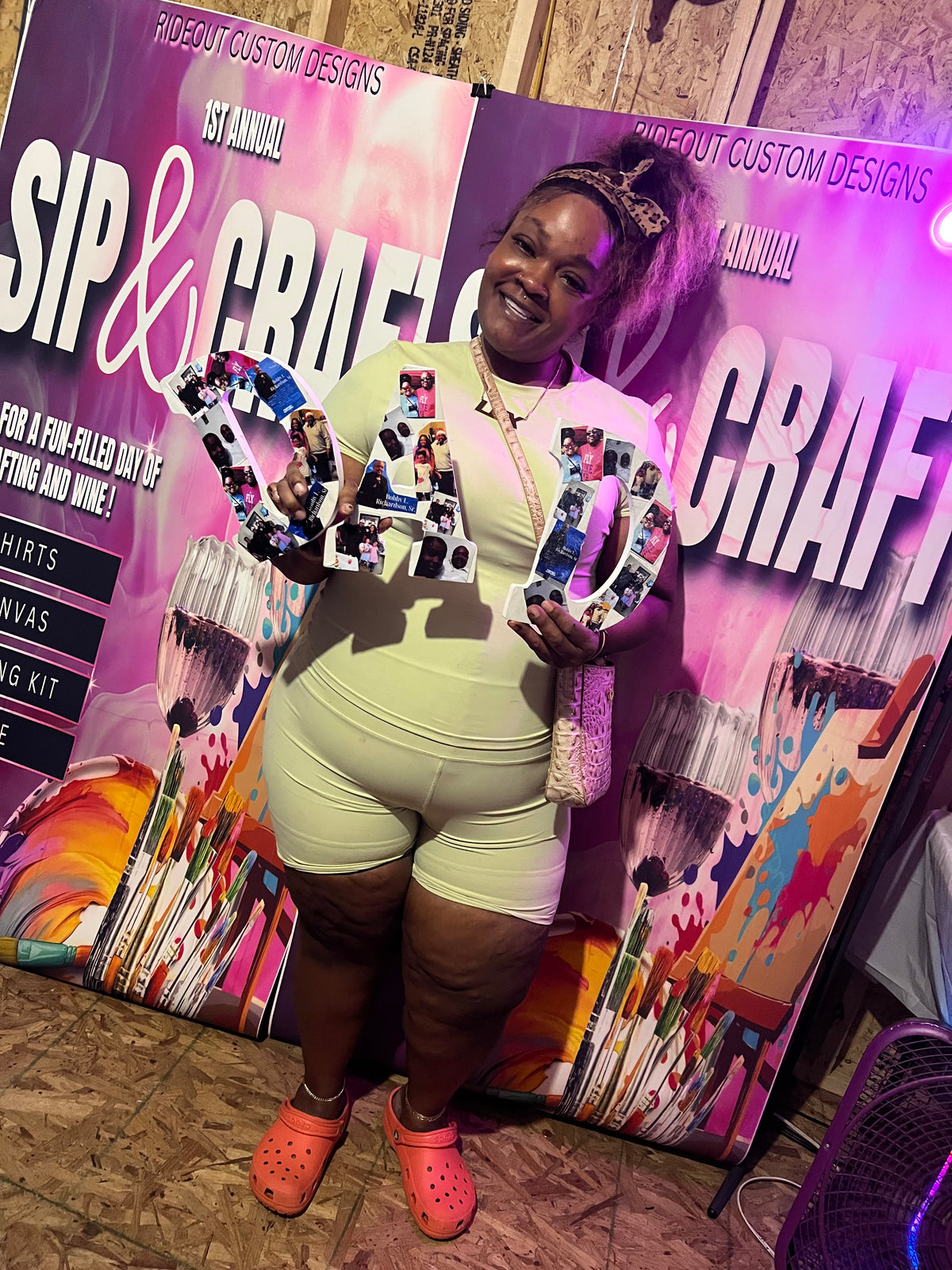 Rideout Custom Designs Sip & Craft