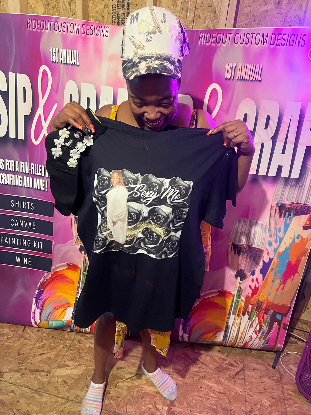 Rideout Custom Designs Sip & Craft