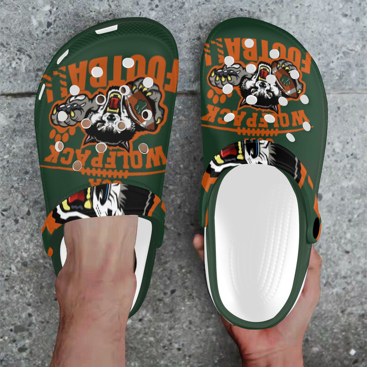 Custom Print Foam Clogs for Adults