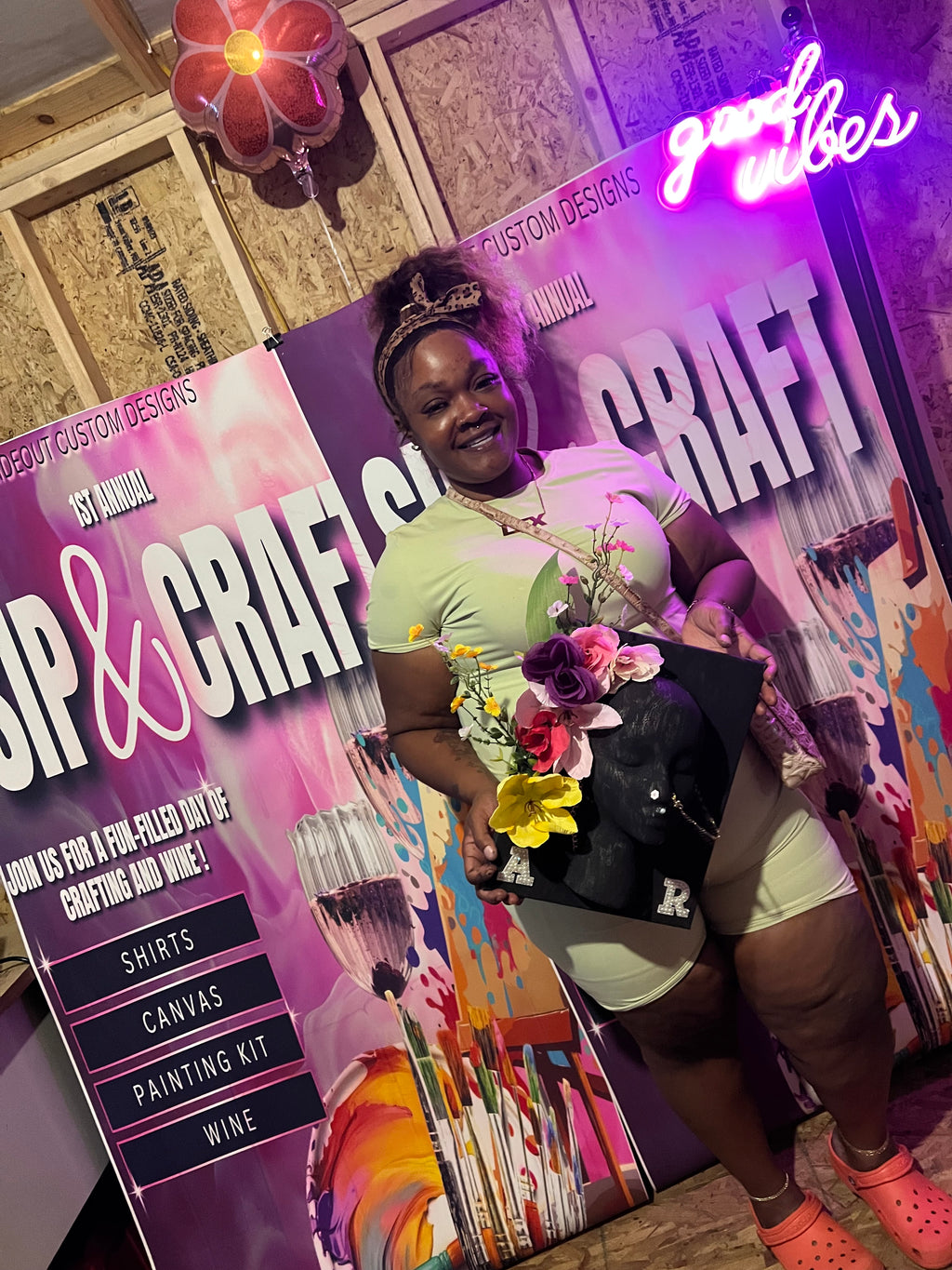 Rideout Custom Designs Sip & Craft