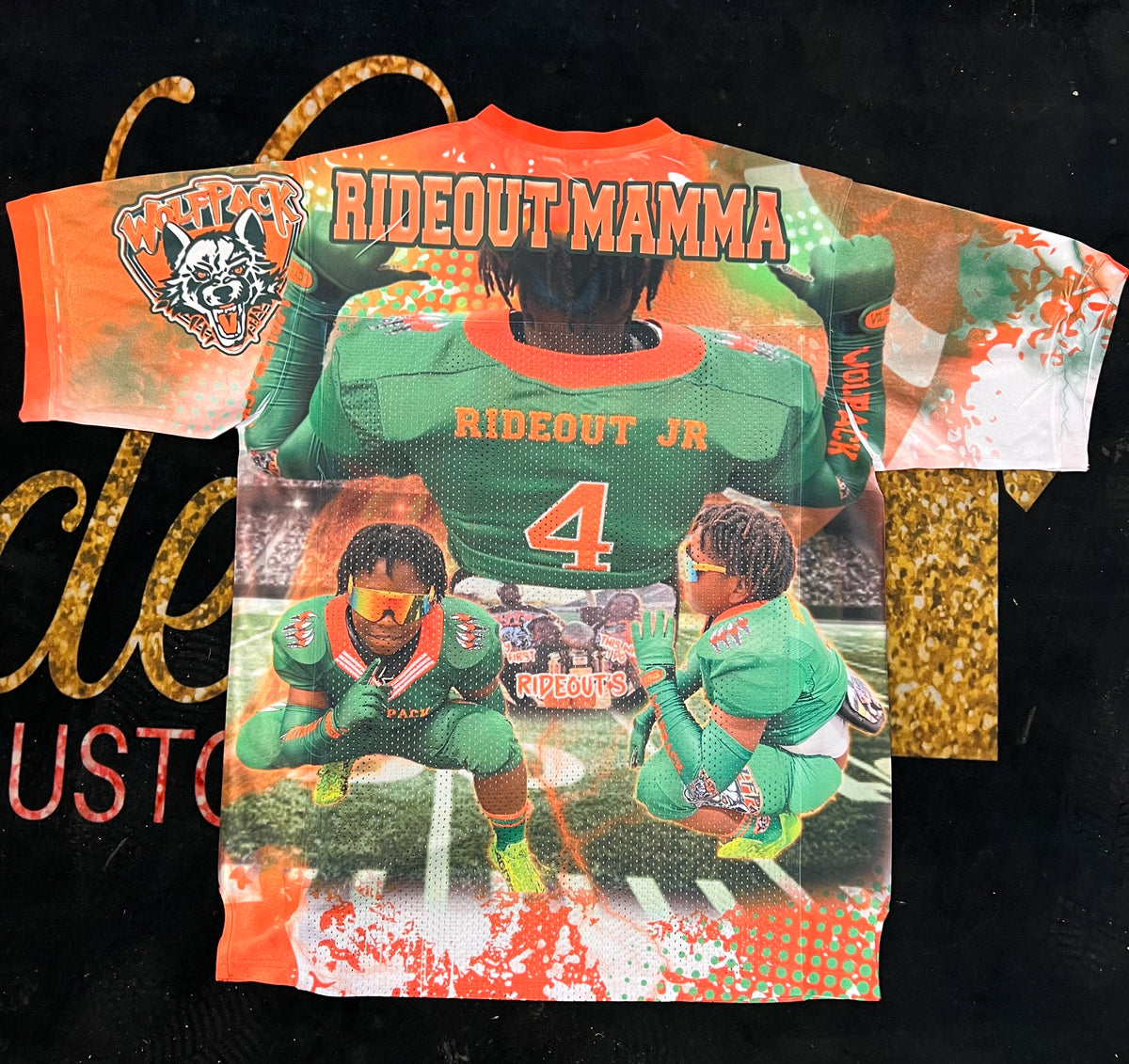 Custom football jersey