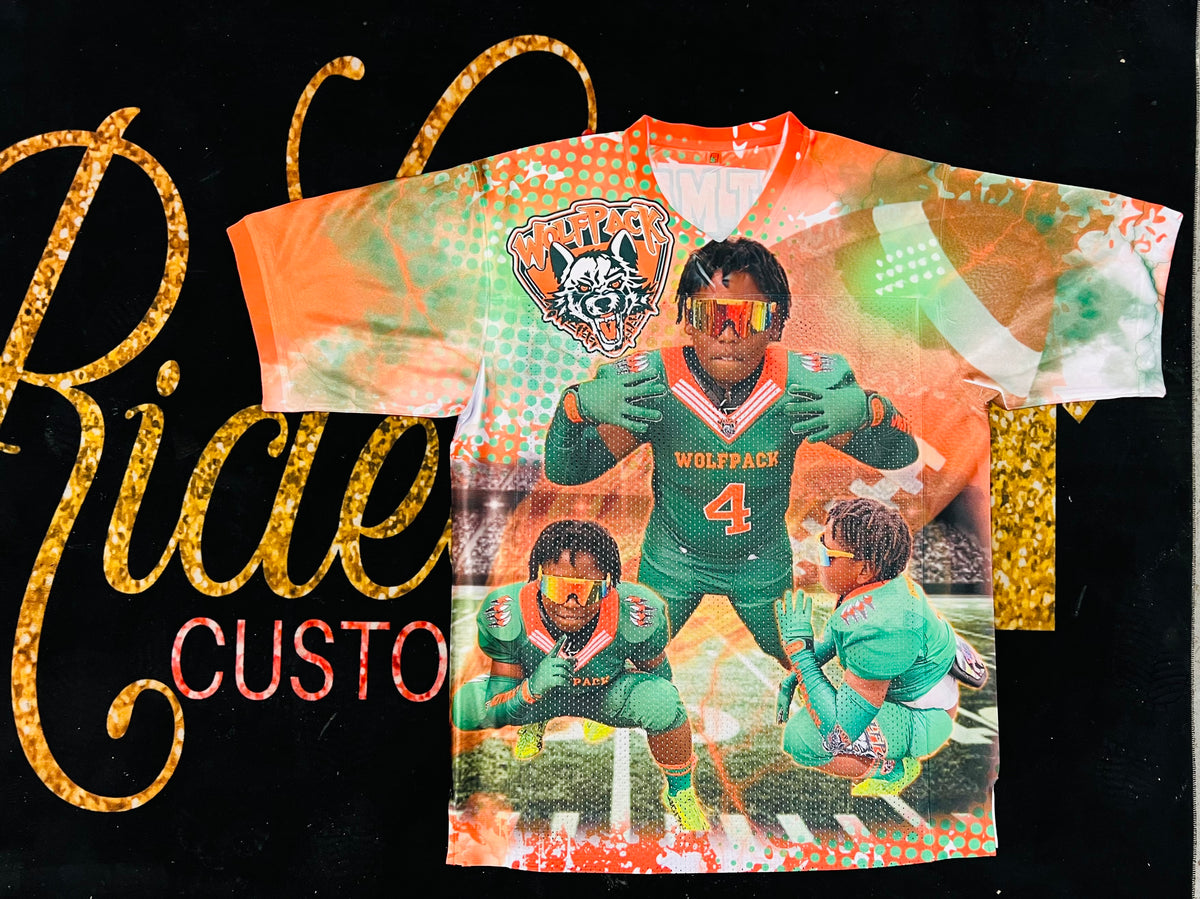Custom football jersey
