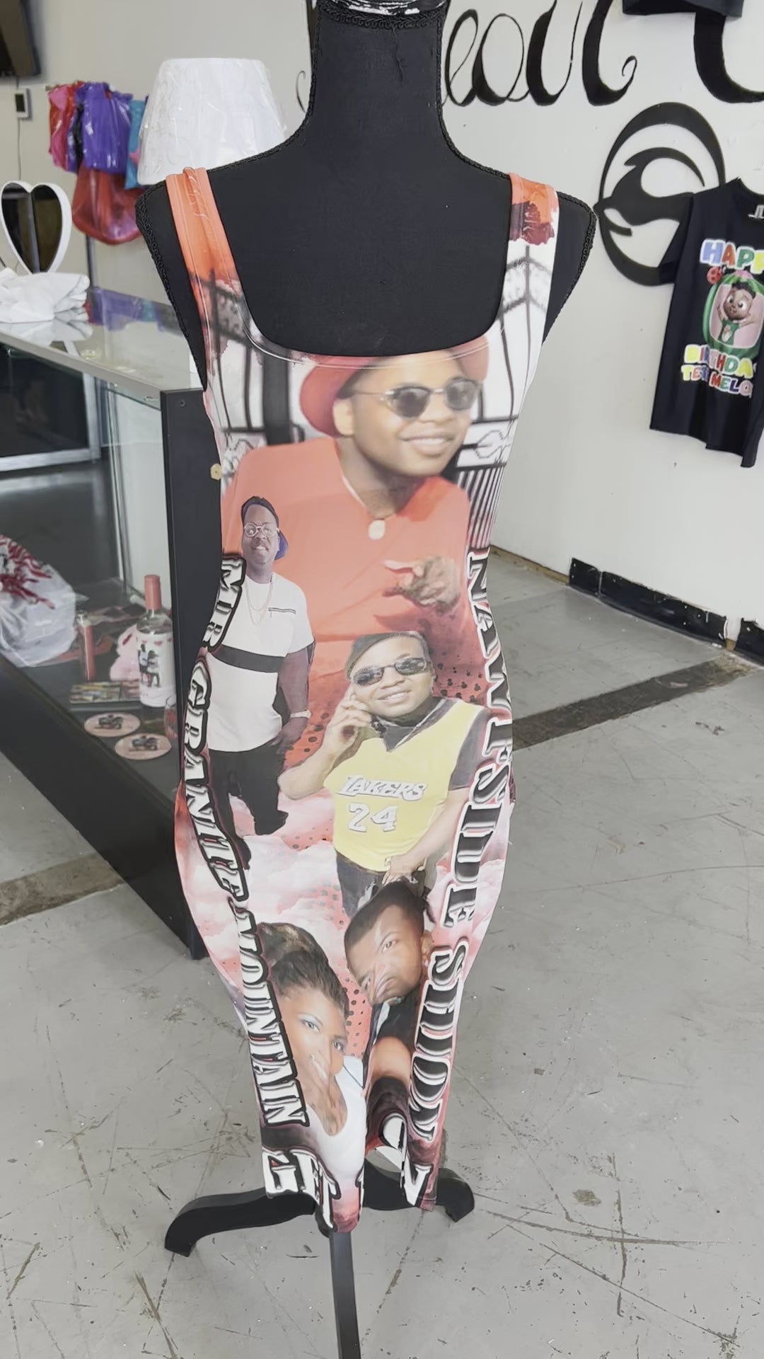 Custom 3d dress