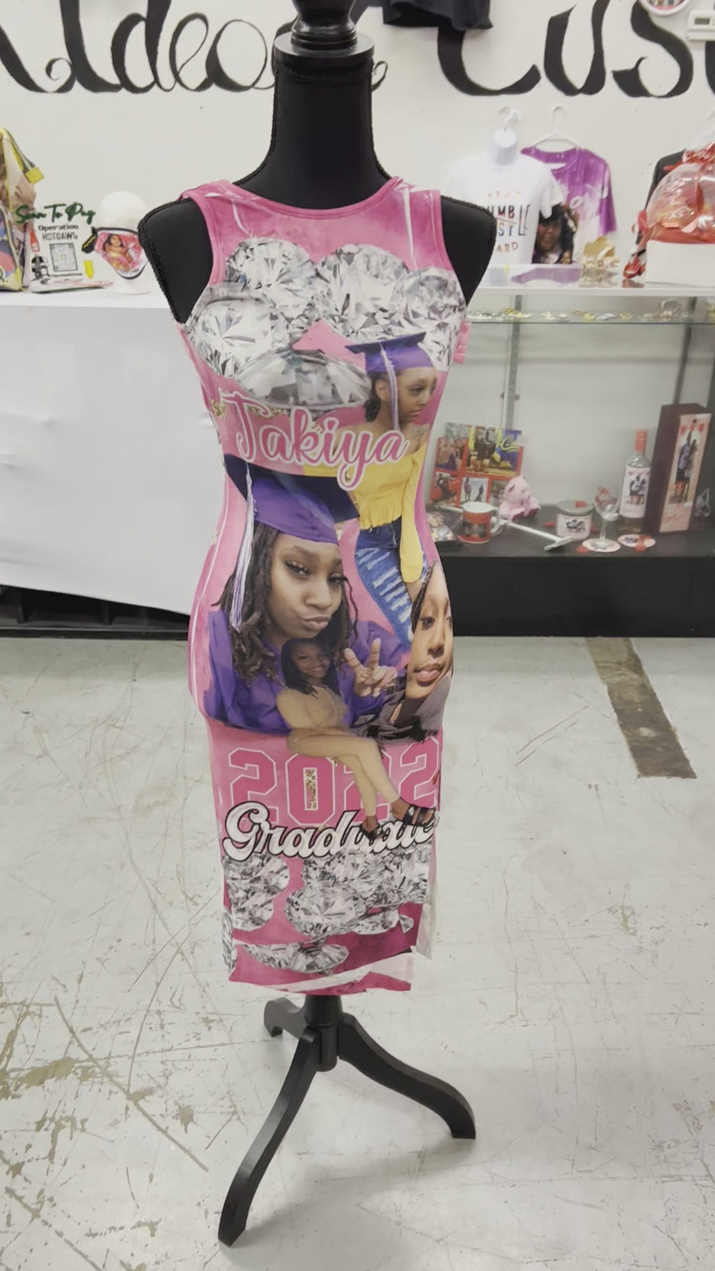 Custom 3d dress