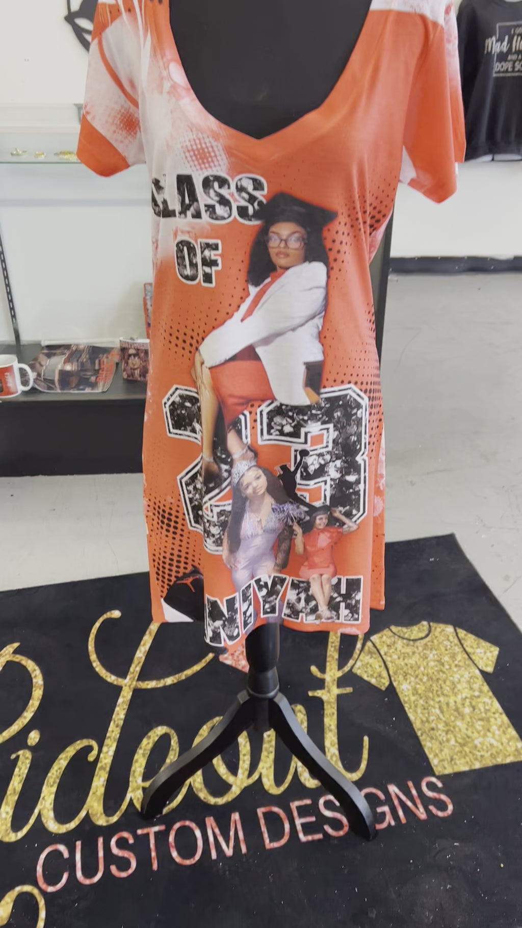 Custom 3d dress