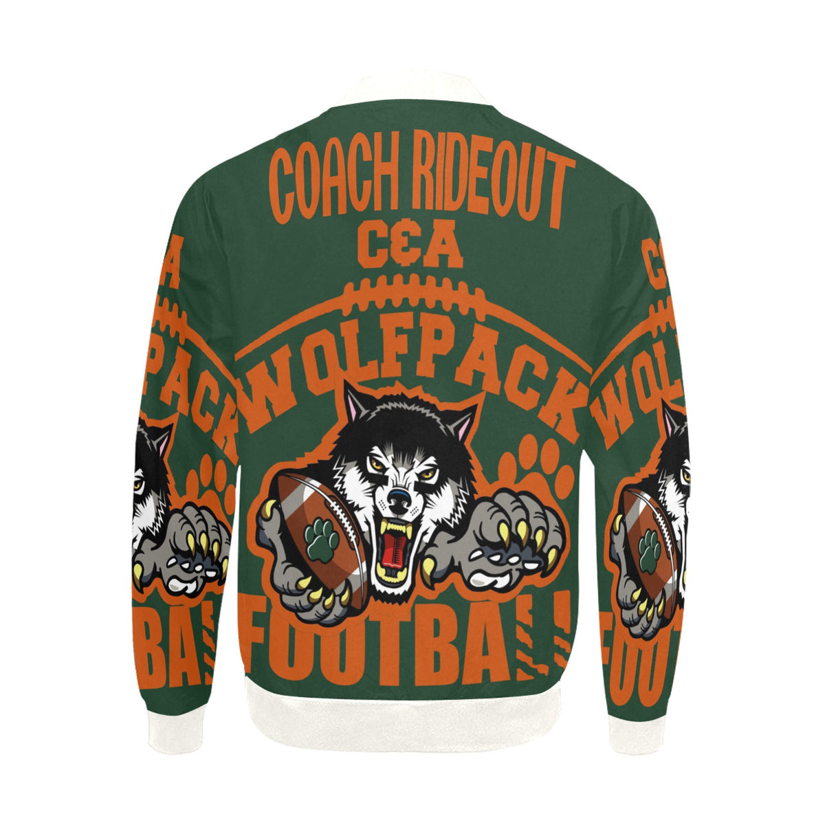 COAT All Over Print Bomber Jacket for Men