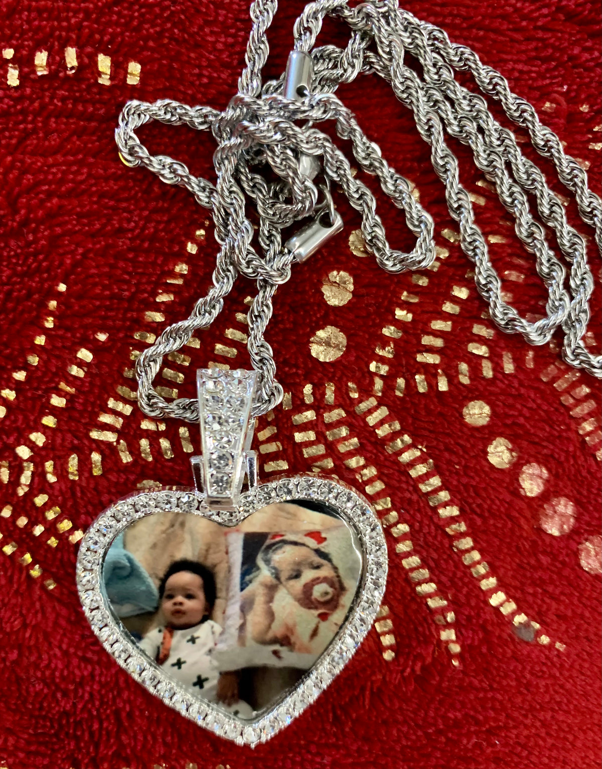 Bling Heart Necklace