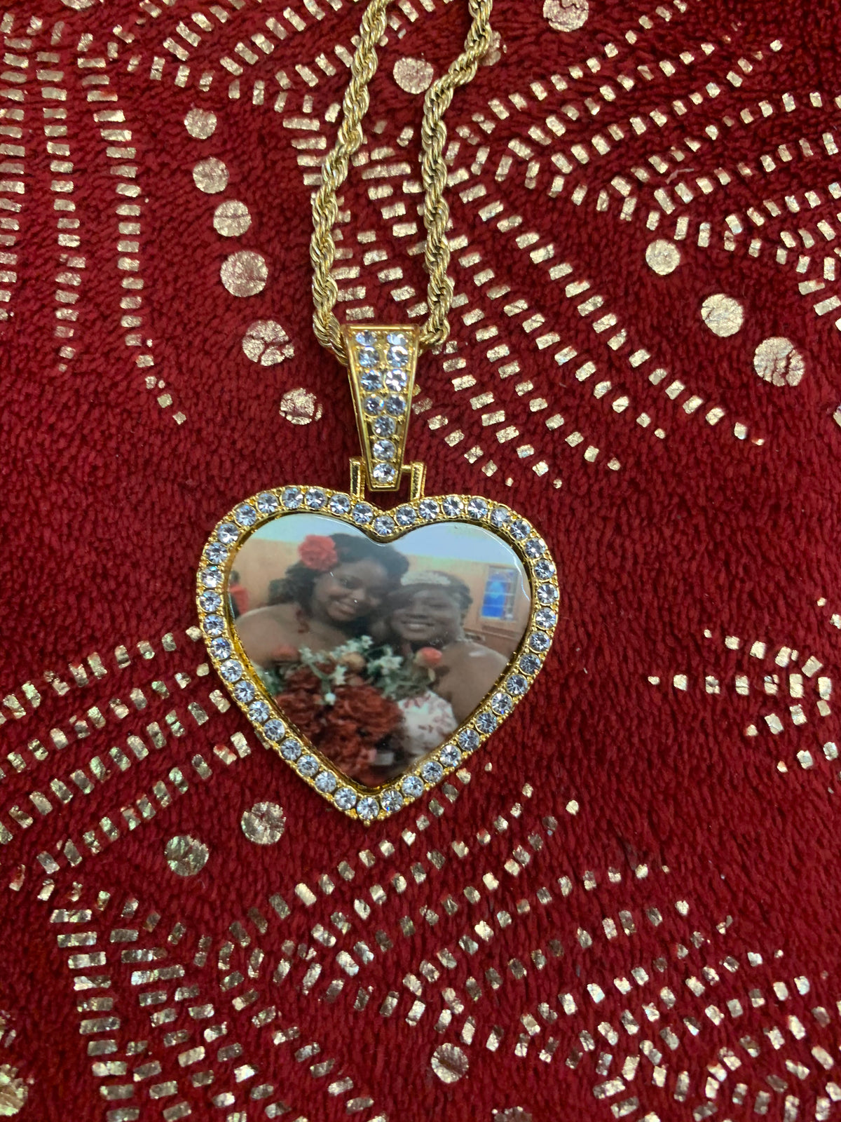 Bling Heart Necklace