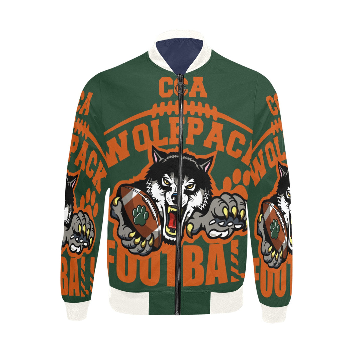 COAT All Over Print Bomber Jacket for Men