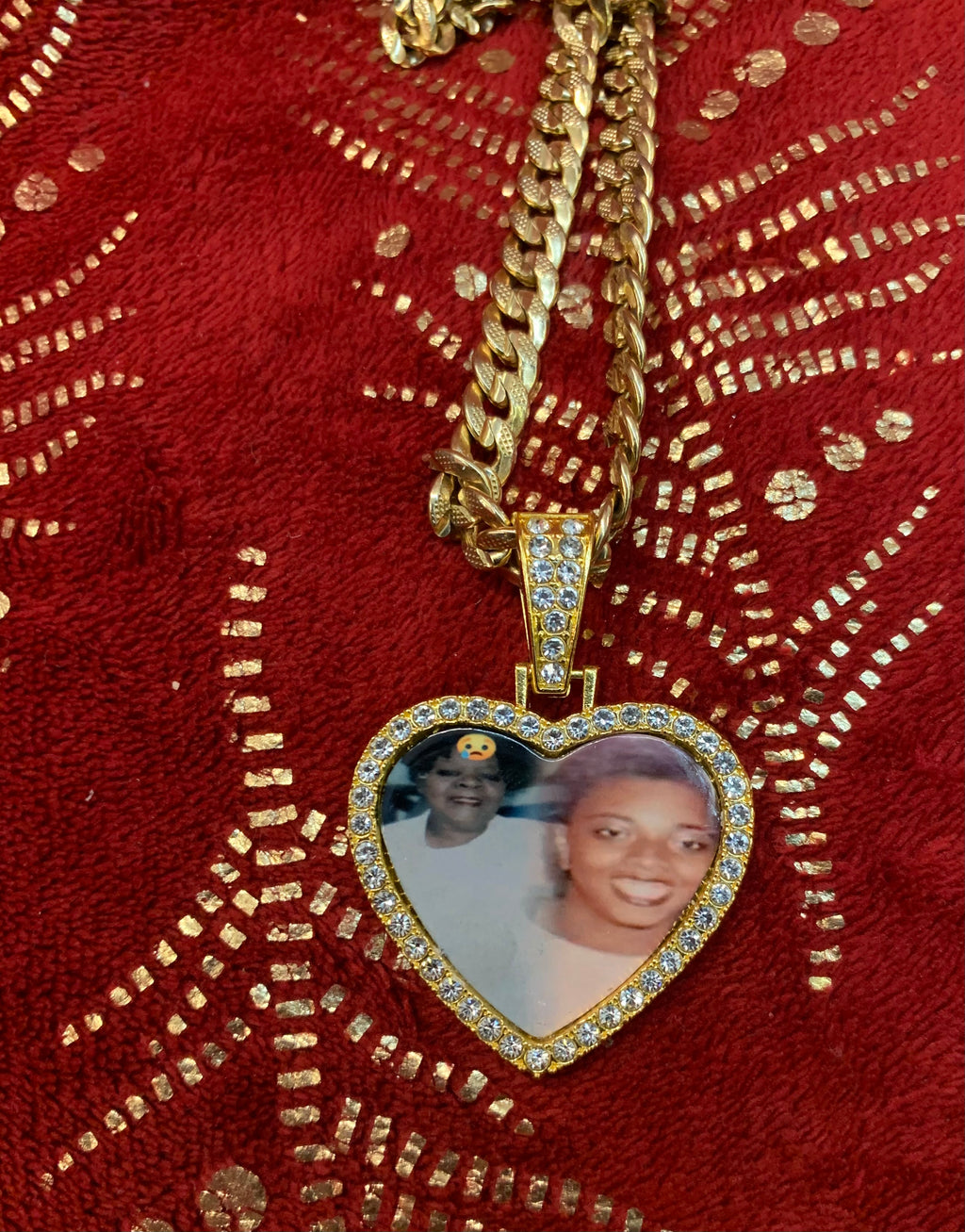 Bling Heart Necklace