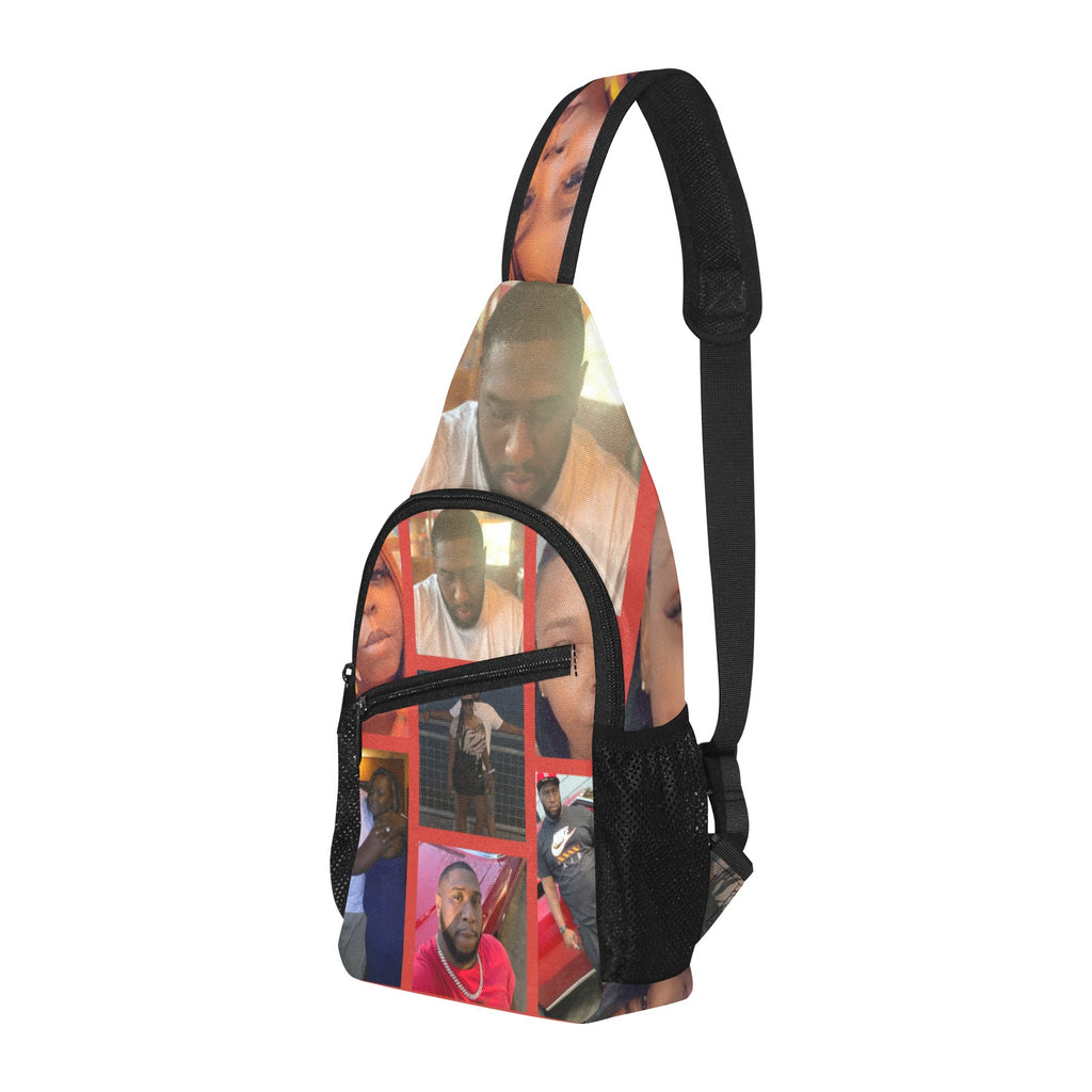 All Over Print Chest Bag