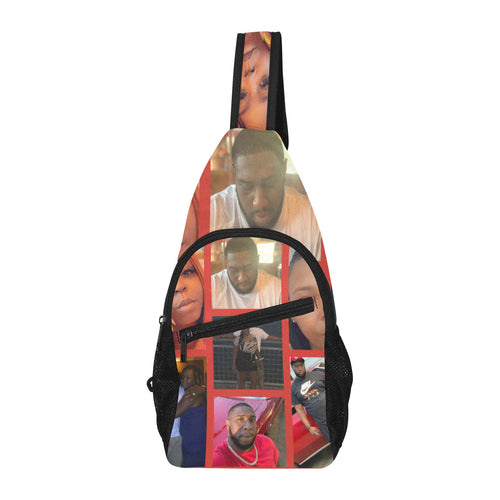 All Over Print Chest Bag