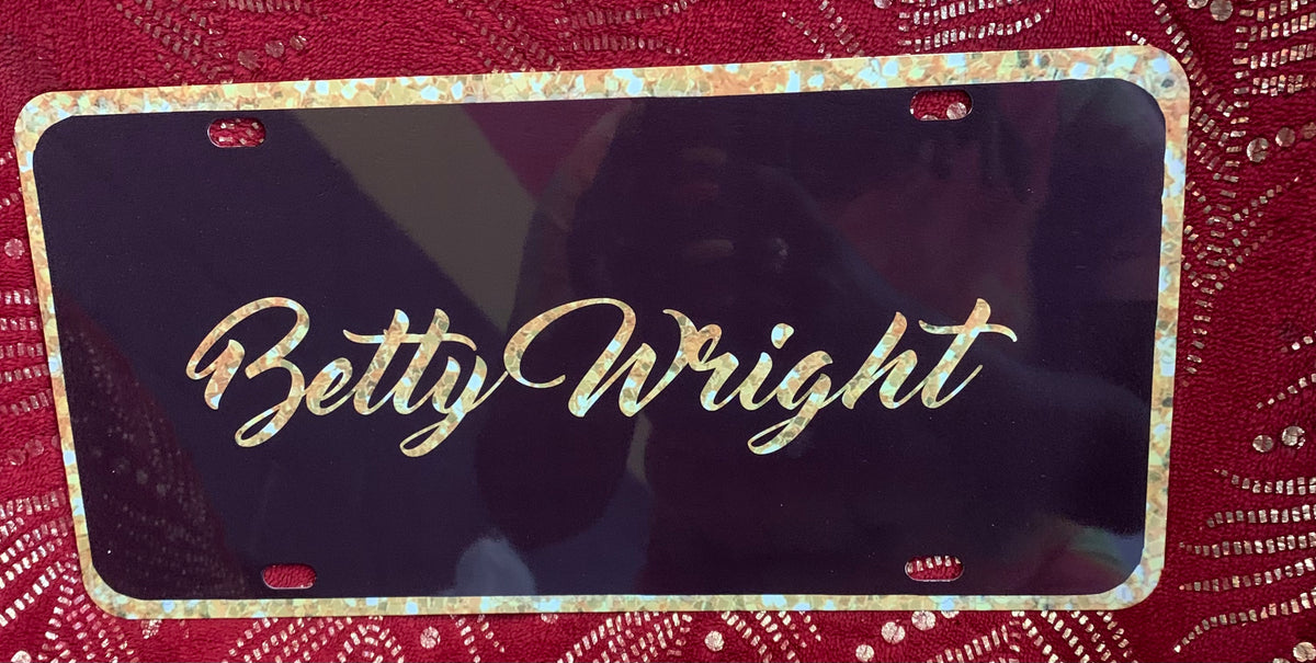 Custom Car License Plate