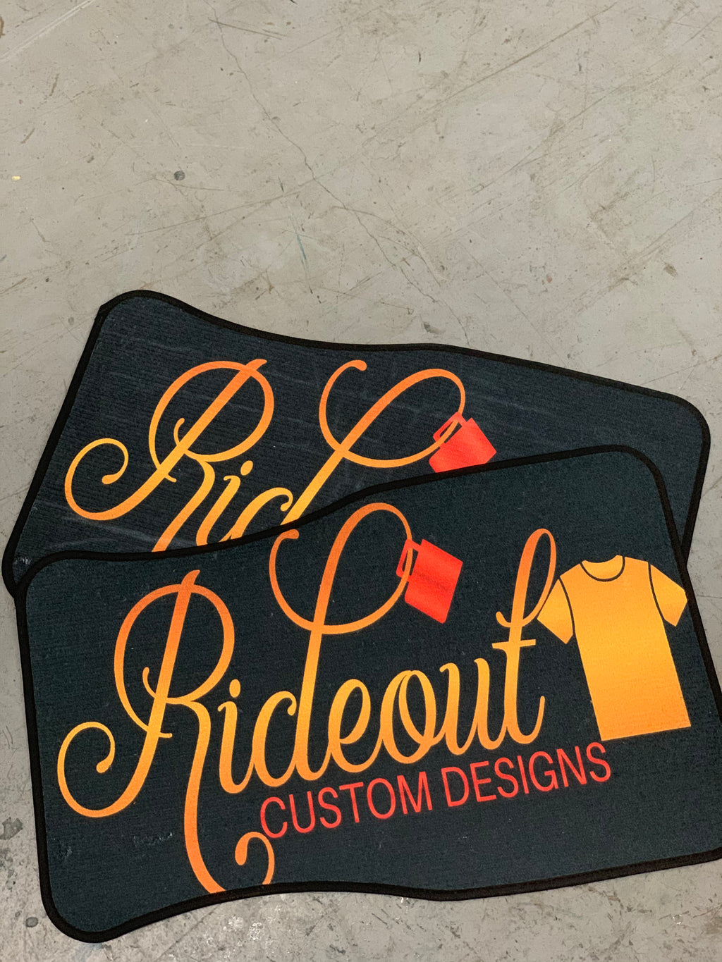 Custom car mats