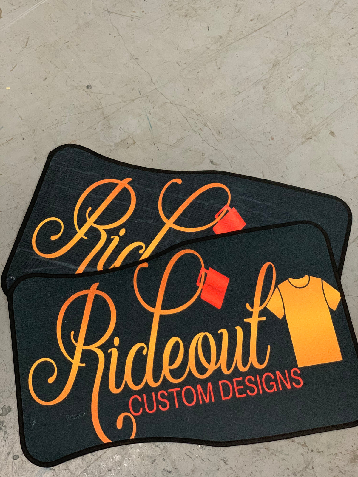 Custom car mats