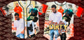 Custom 3d baseball jersey