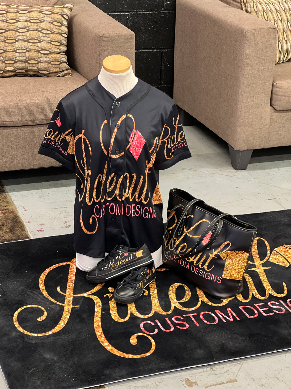 Custom 3d baseball jersey