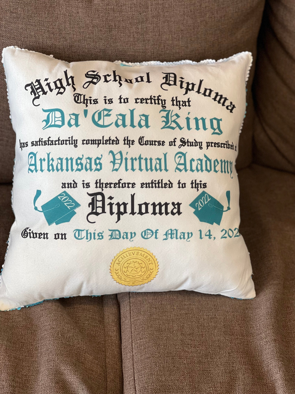 Sequin Pillow