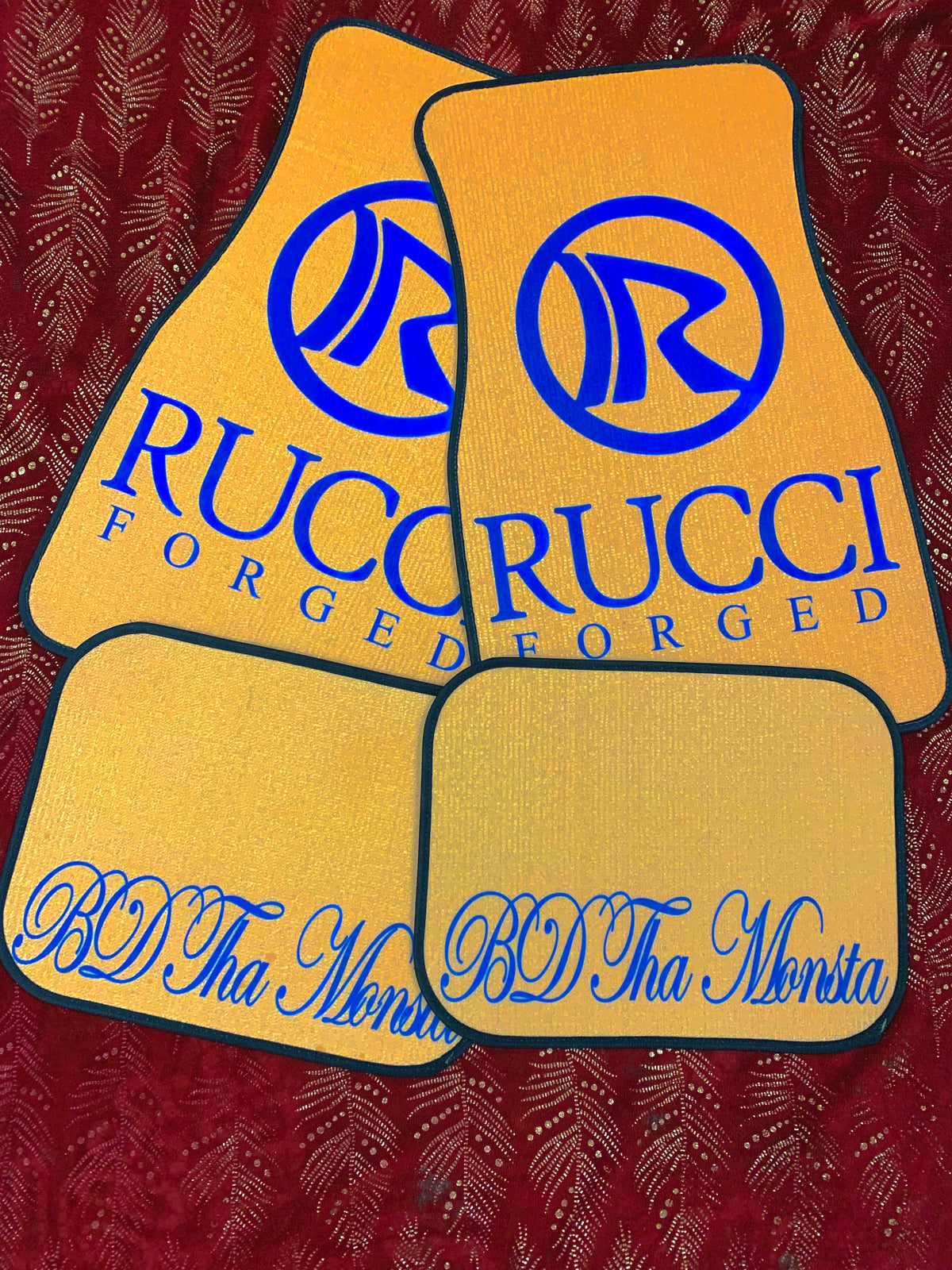 Custom car mats